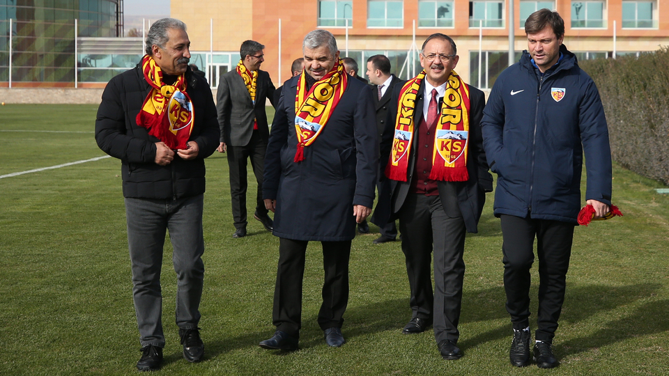 Özhaseki'den Kayserispor'a ziyaret