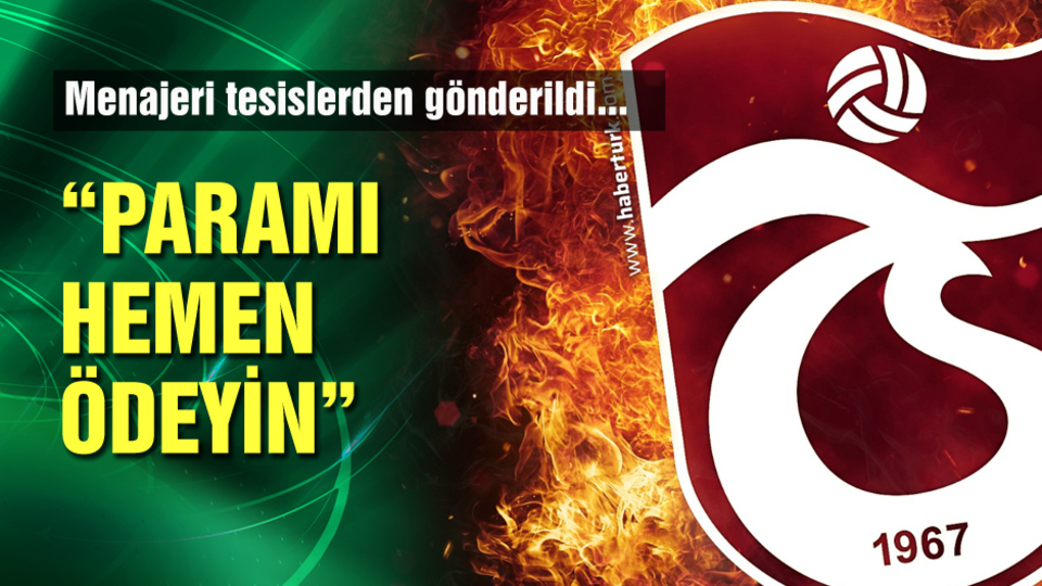 Trabzonspor'da sular durulmuyor!