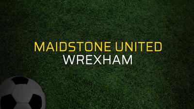 Maidstone United: 1 - Wrexham: 1 (Maç sona erdi)