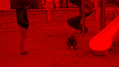 Çocuk parkında dehşete düşüren işkence kalıntıları!