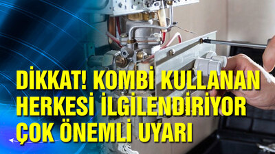 Dikkat! Kombi ile ilgili flaş uyarı