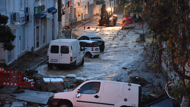 Bodrum'u sel vurdu!