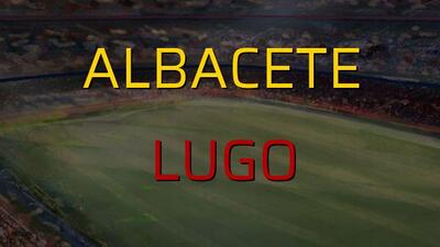 Maç sona erdi: Albacete: 1 - Lugo:0
