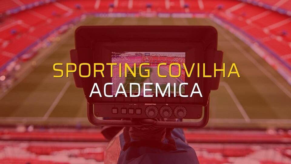 Sporting Covilha: 0 - Academica: 1