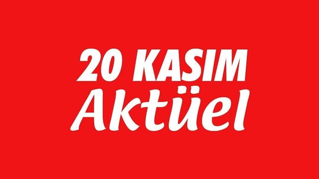 BİM 20 Kasım aktüel ürünler listesi!
