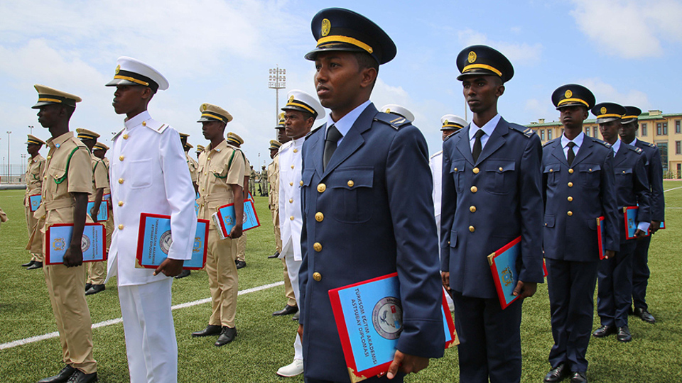 Somali Türk Görev Kuvveti Komutanlığı mezun verdi