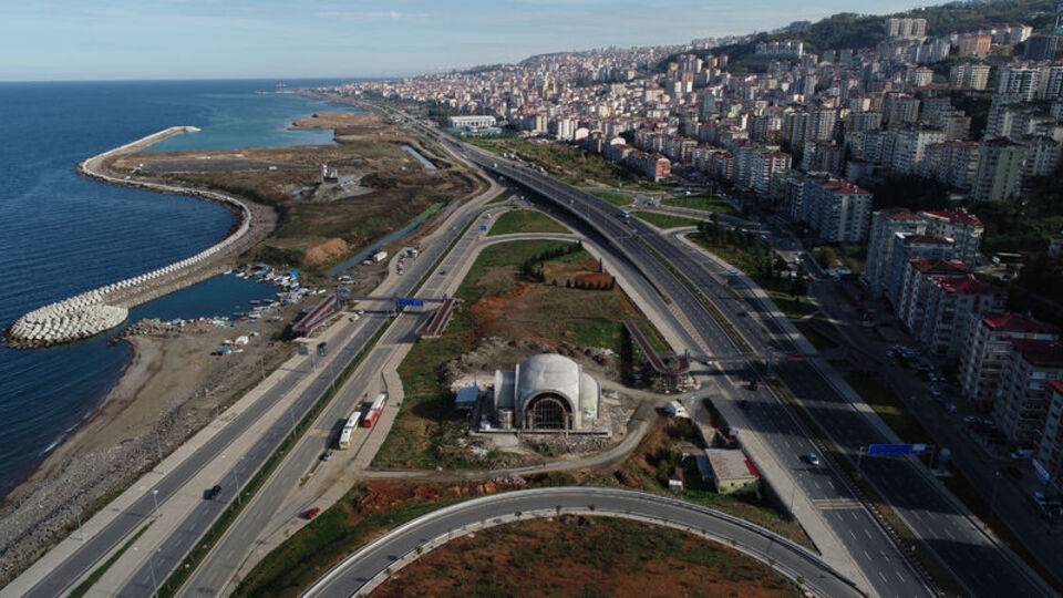 Trabzon'da tartışma yaratan cami!