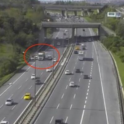 TEM'de korkunç olay! 'İşe yetişecektim' dedi