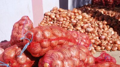 Soğan deposuna baskın! Fiyatlar düştü