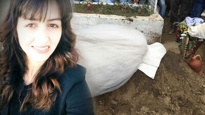 Ölürken yanındaydı, mezarının başında dayanamadı!