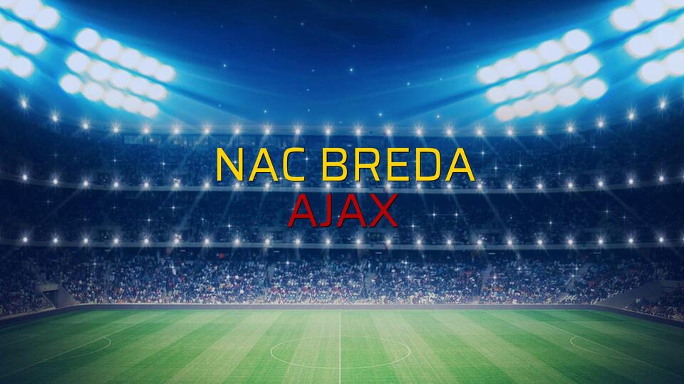 Nac Breda - Ajax rakamlar