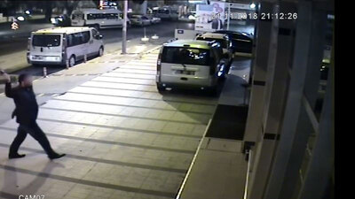 Sabıkası yüzünden taksici olamayınca dehşet saçtı