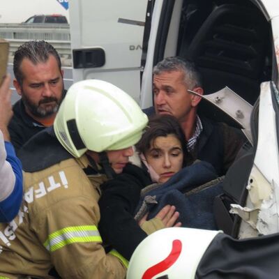 Kuzey Marmara Otoyolu'nda feci kaza