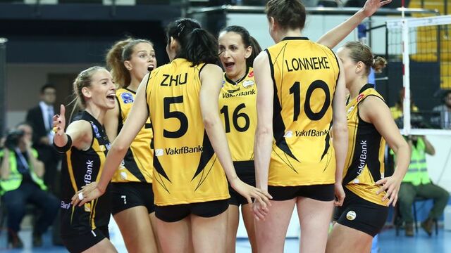 VakıfBank, Nilüfer'i 3-0 mağlup etti