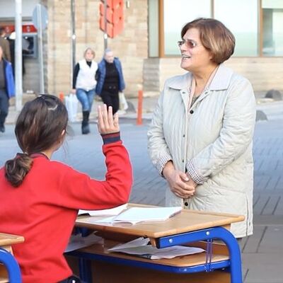 Tesadüfen oradan geçti, hayatının sürprizini yaşadı