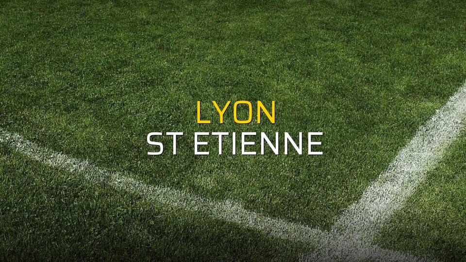 Lyon: 1 - St Etienne: 0 (Maç sonucu)