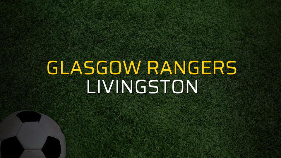Glasgow Rangers: 1 - Livingston: 0