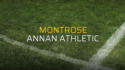 Montrose: 0 - Annan Athletic: 0 (Maç sona erdi)