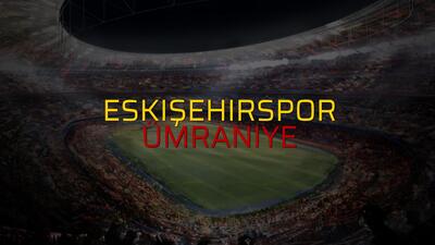 Eskişehirspor: 2 - Ümraniye: 2 (Maç sonucu)