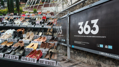 Beşiktaş ve Avcılar Belediyesi kadın cinayetlerine dikkat çekti