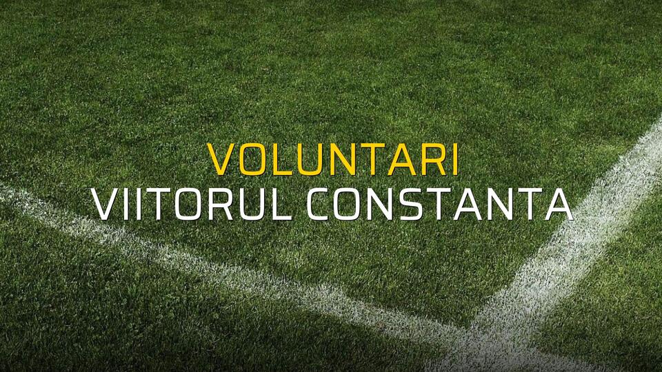 Voluntari: 1 - Viitorul Constanta: 1 (Maç sonucu)