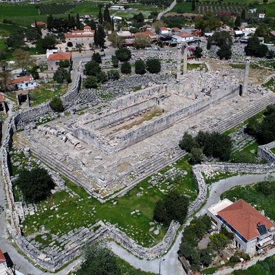 Apollon Tapınağı batıyor