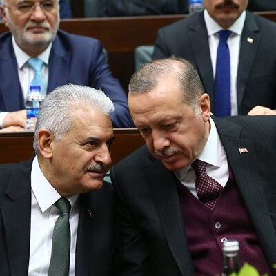 Erdoğan ile Yıldırım bir araya geldi