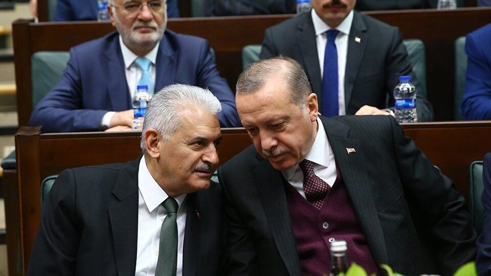 Erdoğan ile Yıldırım bir araya geldi
