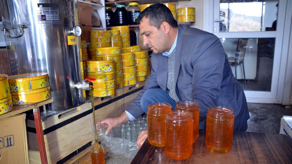 Devlet desteğiyle yılda 60 ton bal üretiyor