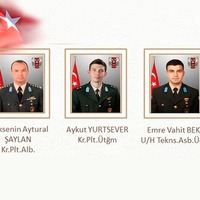 Şehitler için tören düzenlendi... Sancaktepe kahramanları...