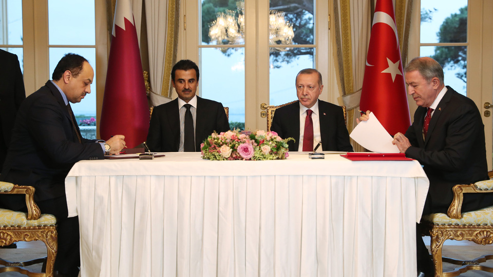 Türkiye ve Katar arasında imzalar atıldı