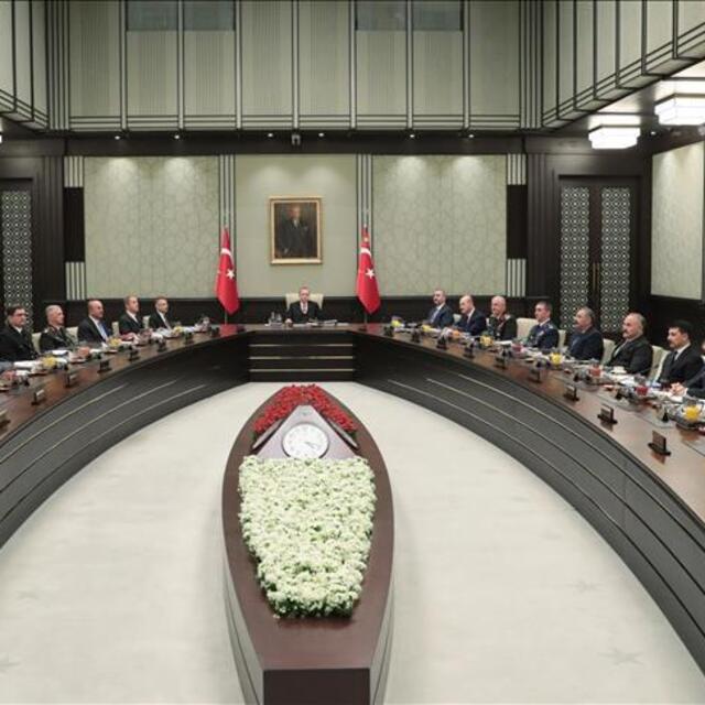 Kritik MGK'da Fırat'ın doğusu vurgusu