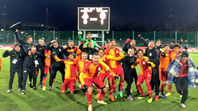 Galatasaray'ın gençleri Avrupa'da galip