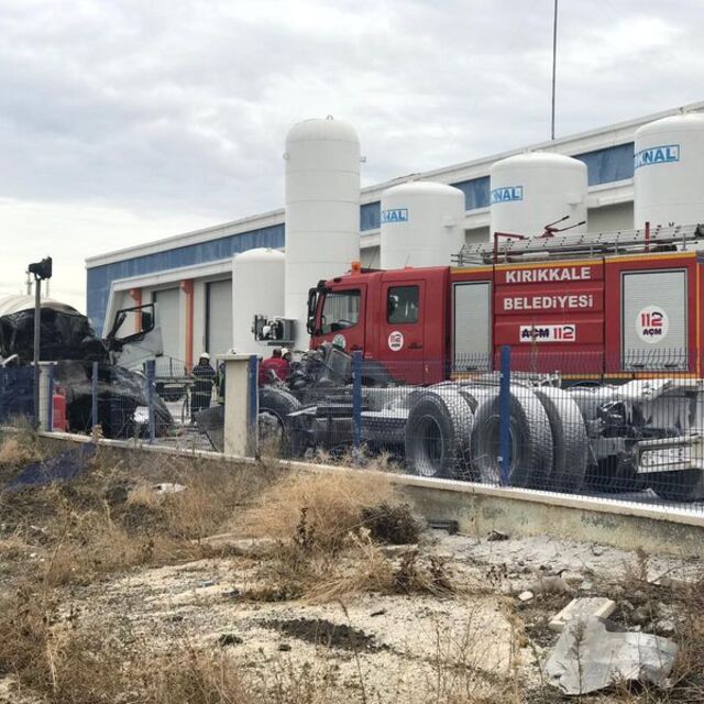 Kırıkkale OSB'de patlama: Ölü ve yaralılar var