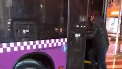 Otobüs şoföründen akılalmaz intikam! Görevden alındı...