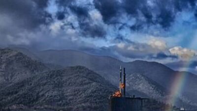 TSK paylaştı! Denizaltının manevra anında...