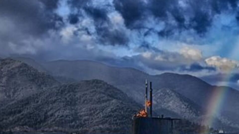 TSK paylaştı! Denizaltının manevra anında...