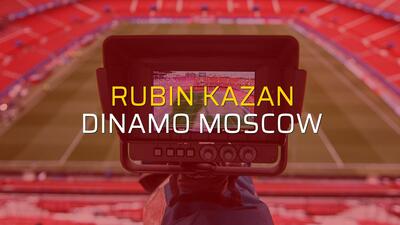 Rubin Kazan: 1 - Dinamo Moscow: 1 (Maç sonucu)
