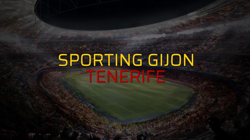 Sporting Gijon - Tenerife düellosu