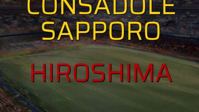 Maç sona erdi: Consadole Sapporo: 2 - Hiroshima:2