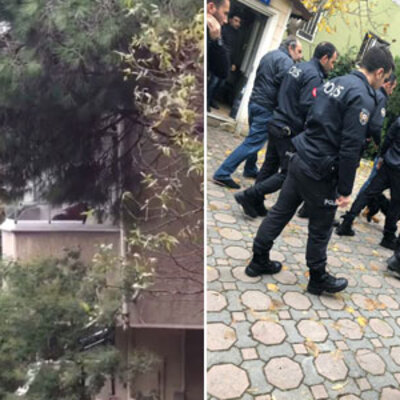 Balkonda köpeğini döven kişiye gözaltı