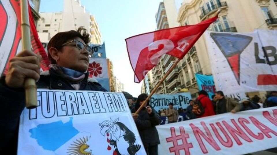 Arjantin'de G20 karşıtı protesto