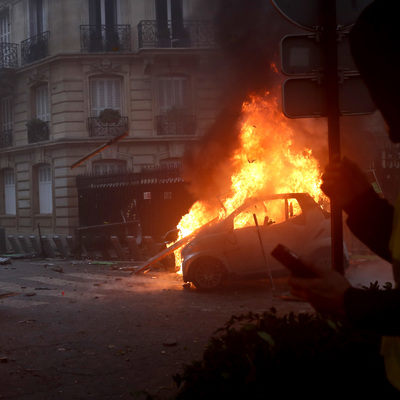 Avrupa basınından Paris'teki olaylara 'kaos' ve 'gerilla savaşı' benzetmesi