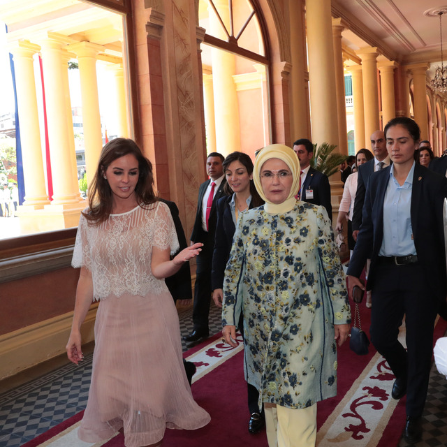 Emine Erdoğan Paraguay'da
