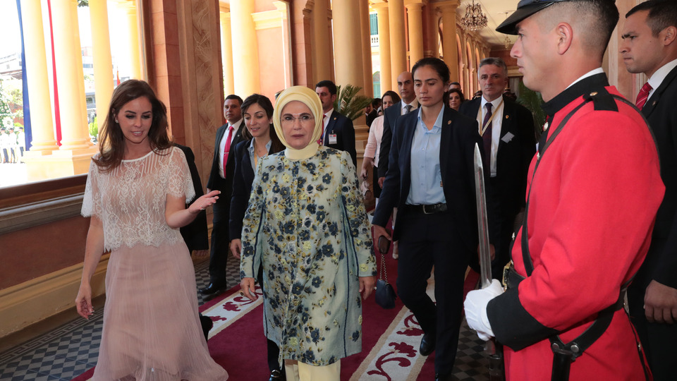 Emine Erdoğan Paraguay'da