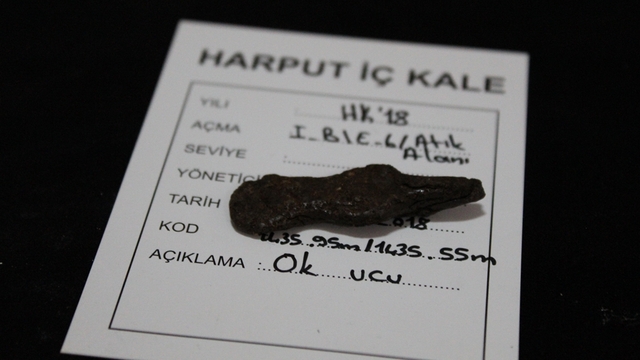 Harput Kalesi'nden tarih fışkırdı