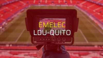 Emelec: 0 - LDU-Quito: 0 (Maç sona erdi)