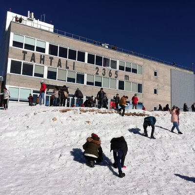 Antalya'da iki mevsim bir arada!
