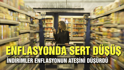 İndirimler enflasyonun ateşini düşürdü