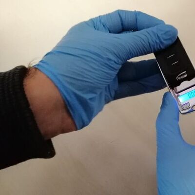 Anahtarlığın içinden çıkan, polisi şaşkına çevirdi